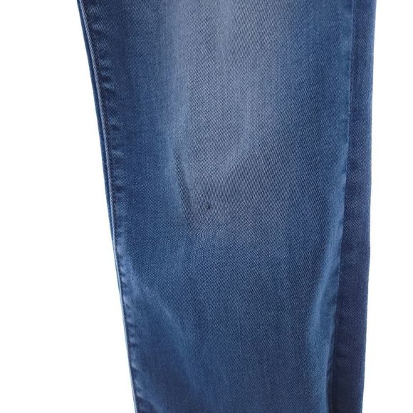 DRIFTWOOD Blue Cropped Jeans with Embellished Cuffs - Picture 10 of 16